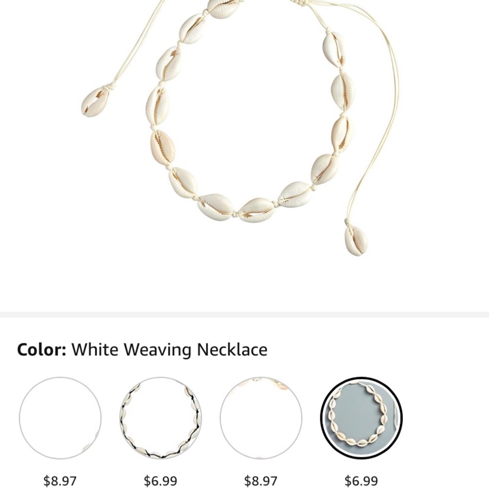 4 FOR $25⭐️
Shell Necklaces - Picture 2 of 6